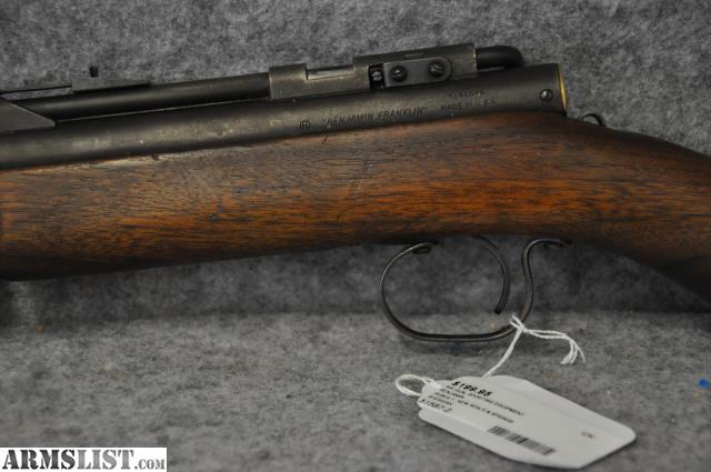 benjamin franklin air rifle serial number